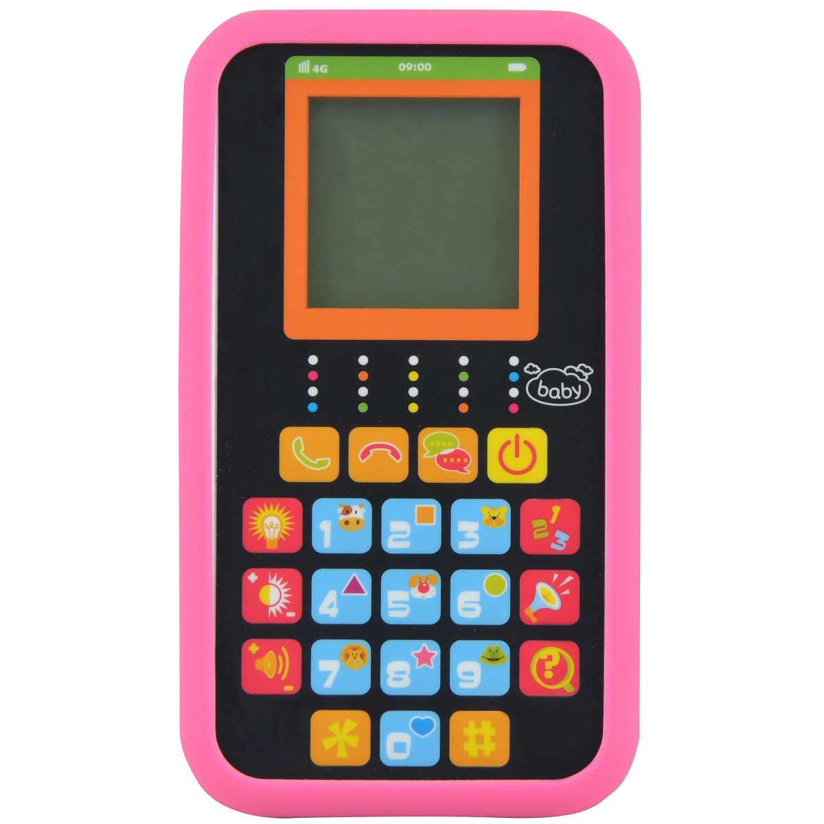 One Two Fun Smartphone Educatif Rose 