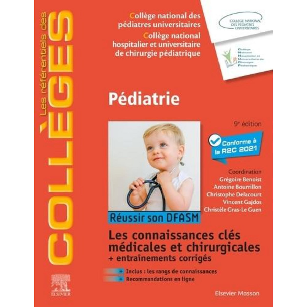 PEDIATRIE. REUSSIR SON DFASM, 9E EDITION, Benoist Grégoire