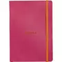 CLAIREFONTAINE Carnet soft cover à élastique 14.8x21cm 160 pages- violet