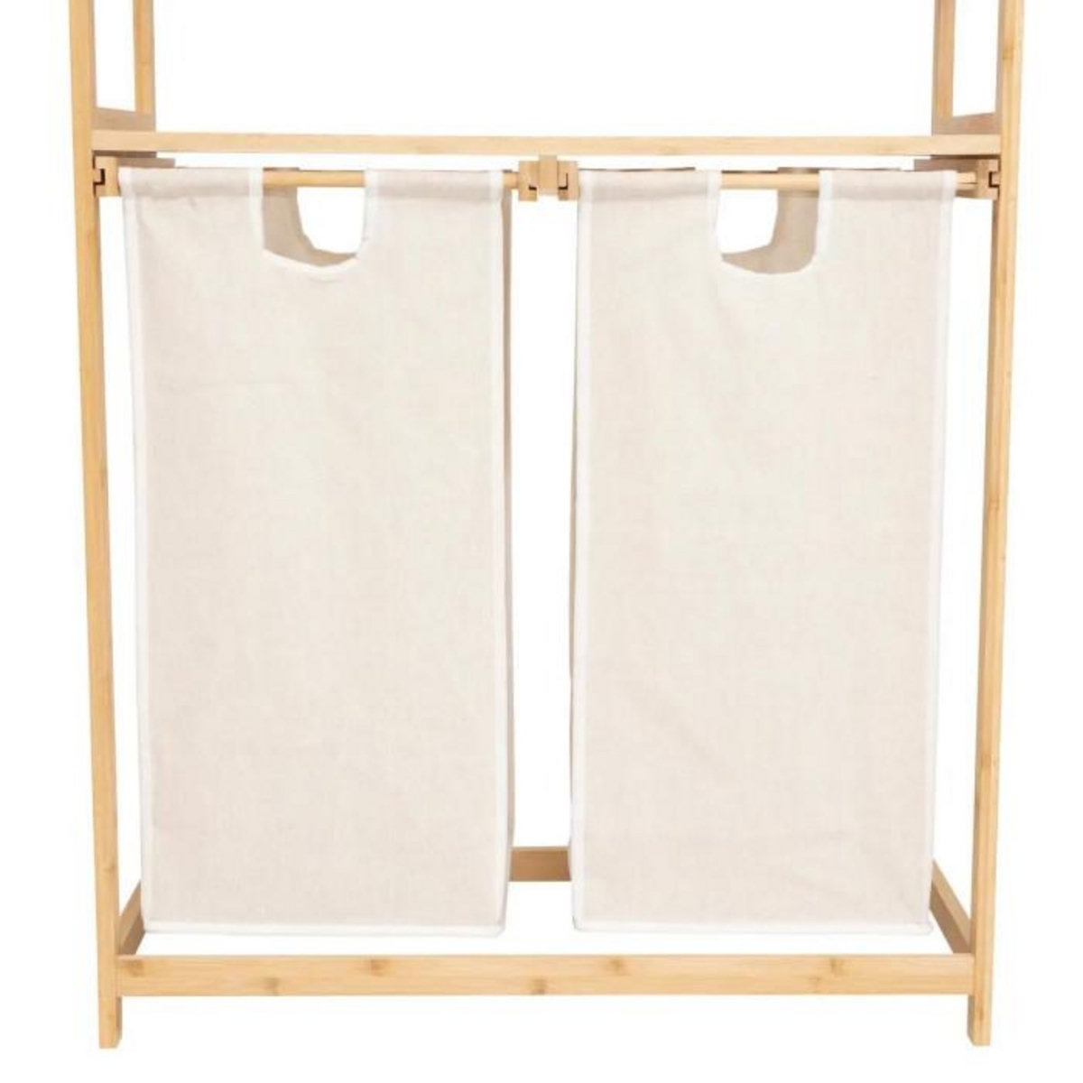 FIVE Meuble de Rangement 2 Paniers à Linge  Tidy  109cm Naturel