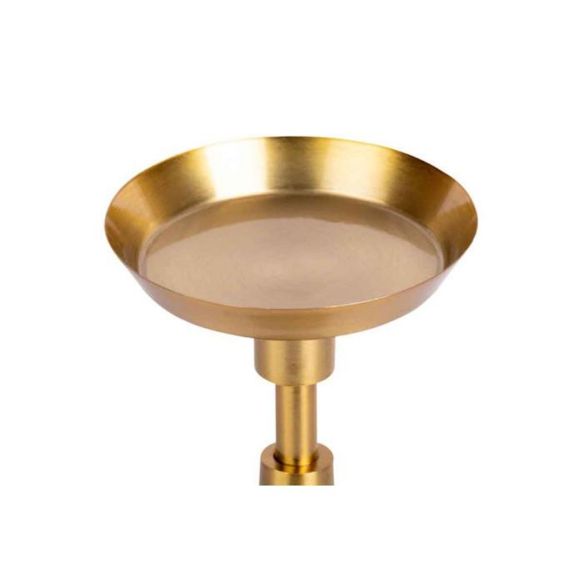 Paris Prix Bougeoir Design en Marbre  Fayya  22cm Noir & Or