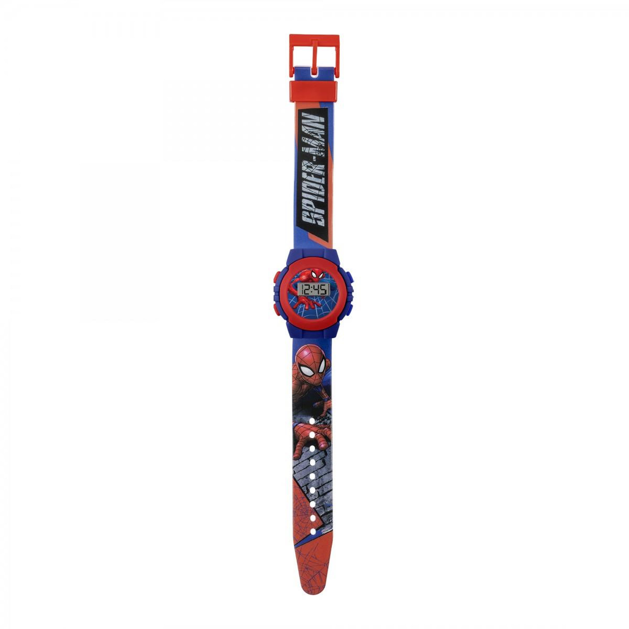 Voir la diapositive 1 : SC CRYSTAL Montre digitale Disney - Spiderman