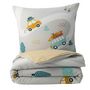 Voir la diapositive 2 : FUTURE HOME Parure de lit enfant circuit voiture 140x200cm
