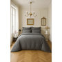 Voir la diapositive 2 : BATON ROUGE Parure housse de couette 100% satin de coton 105 fils fonce