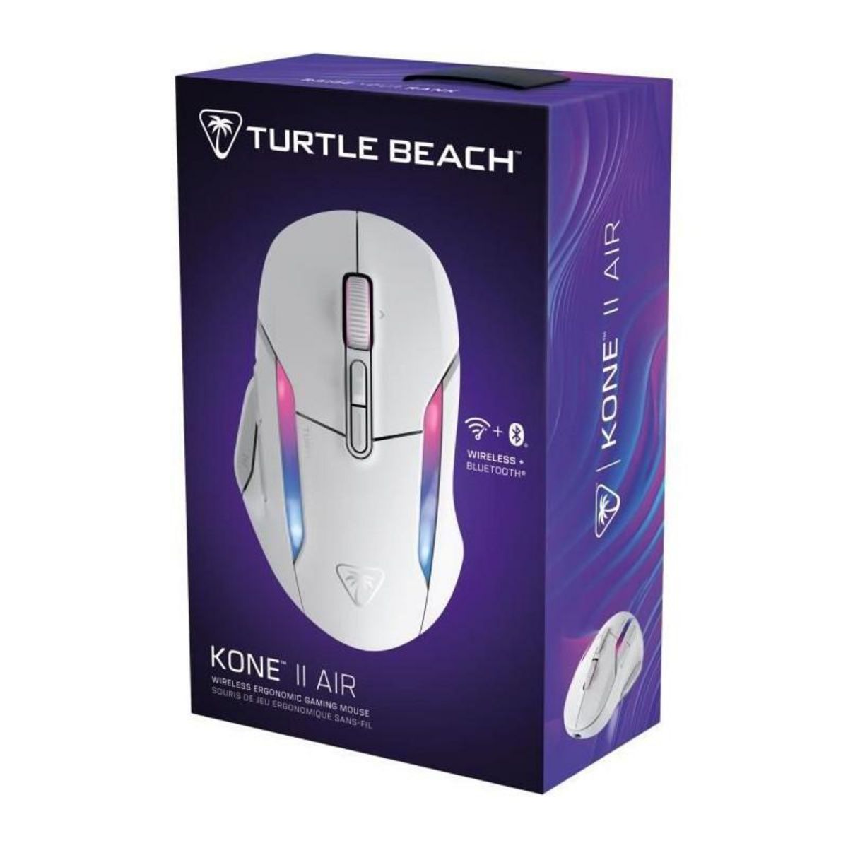 Turtle Beach Souris Gamer Sans Fil Kone II Air Blanche