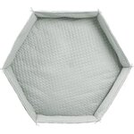 Roba Tapis de parc bébé - ROBA - Pour parc hexagonal - Rembourré - Vert givré