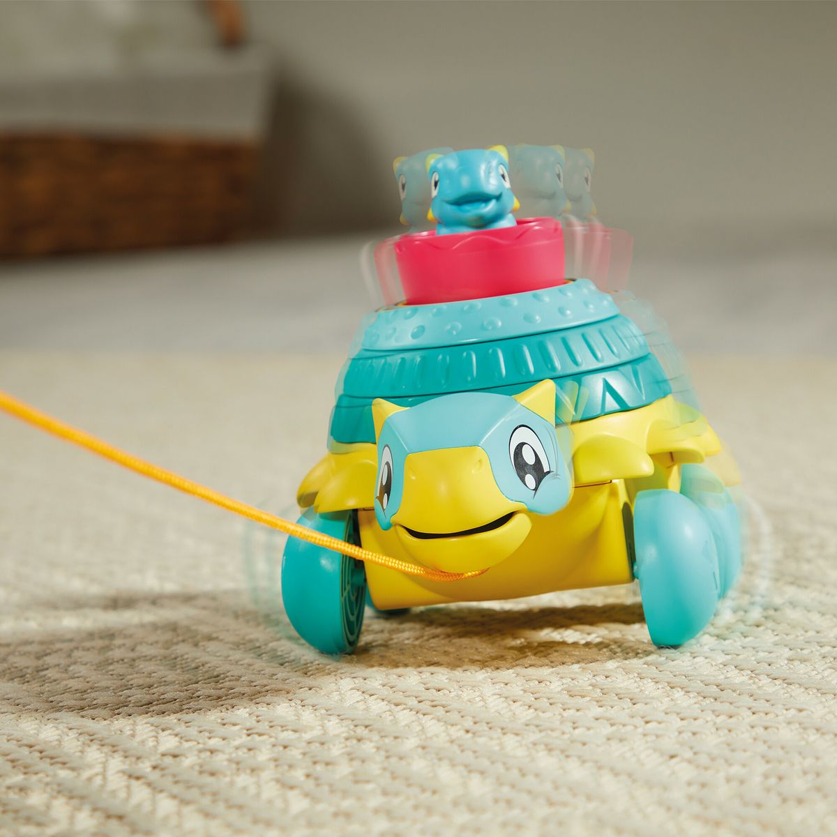 TOMY Ankylosaure - Empile et Tire