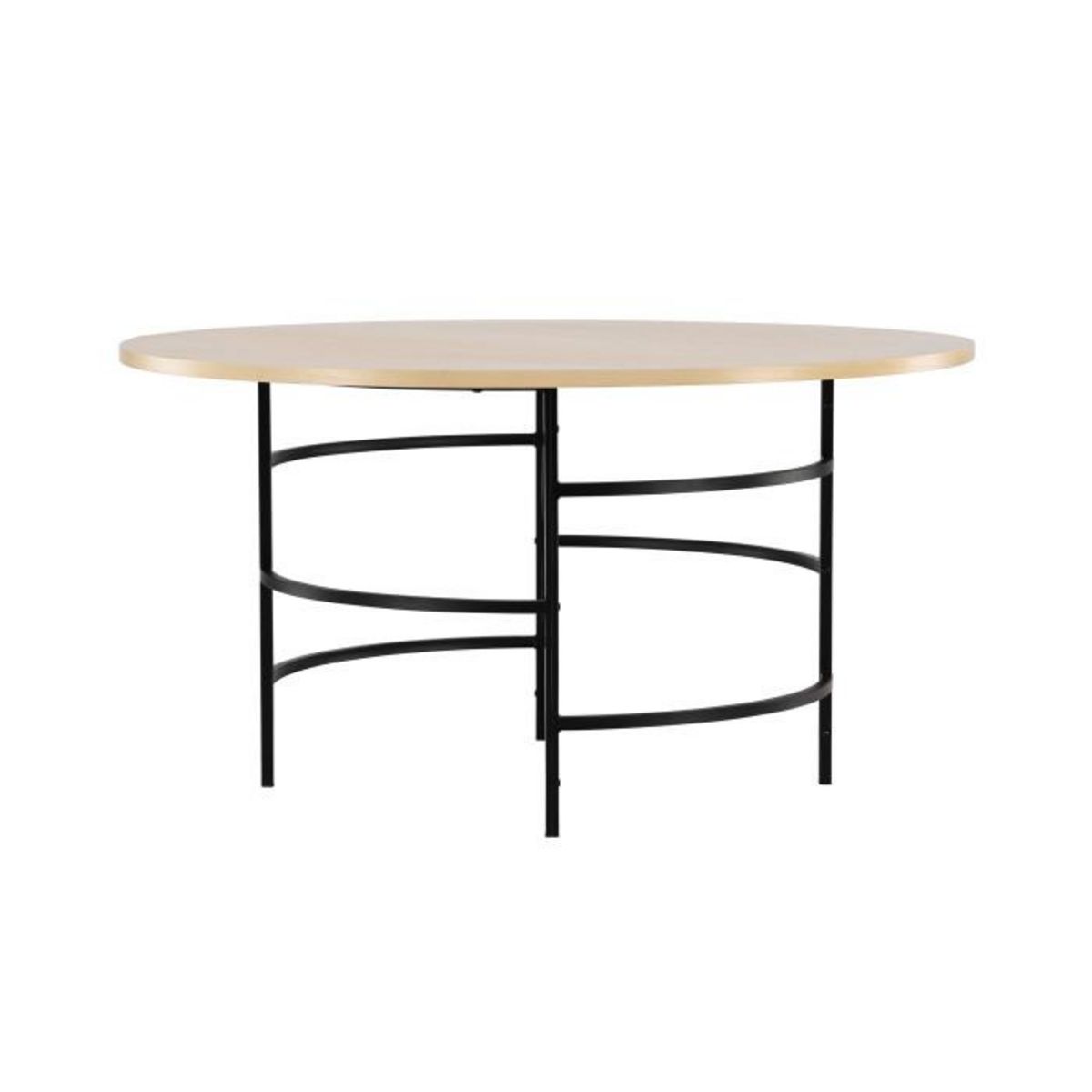 Paris Prix Table à Manger Ronde  Copenhagen  140cm Naturel