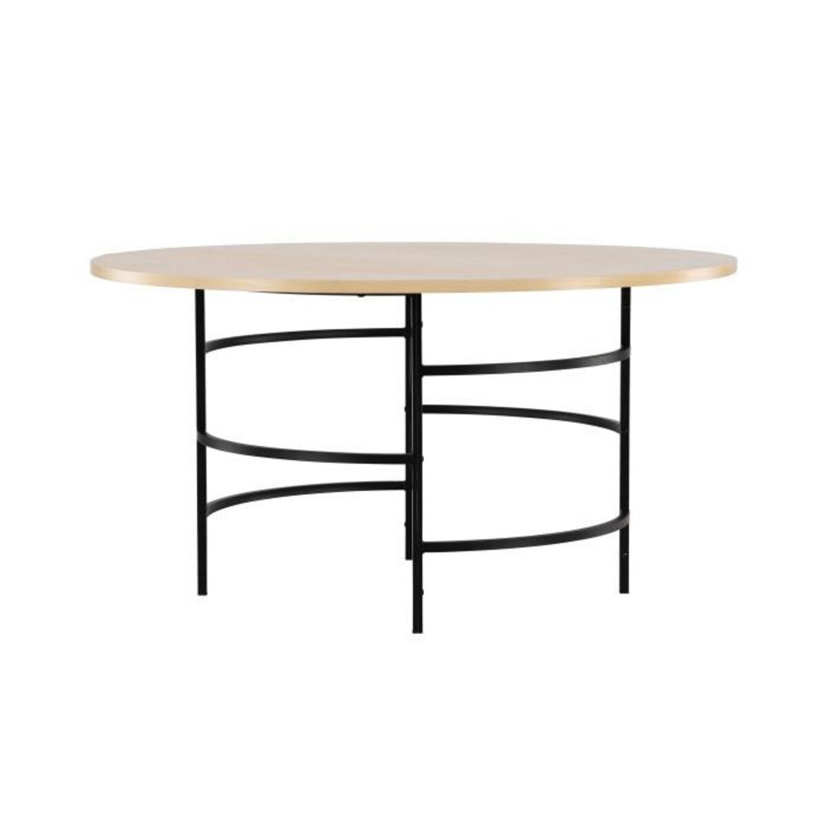 Paris Prix Table à Manger Ronde  Copenhagen  140cm Naturel