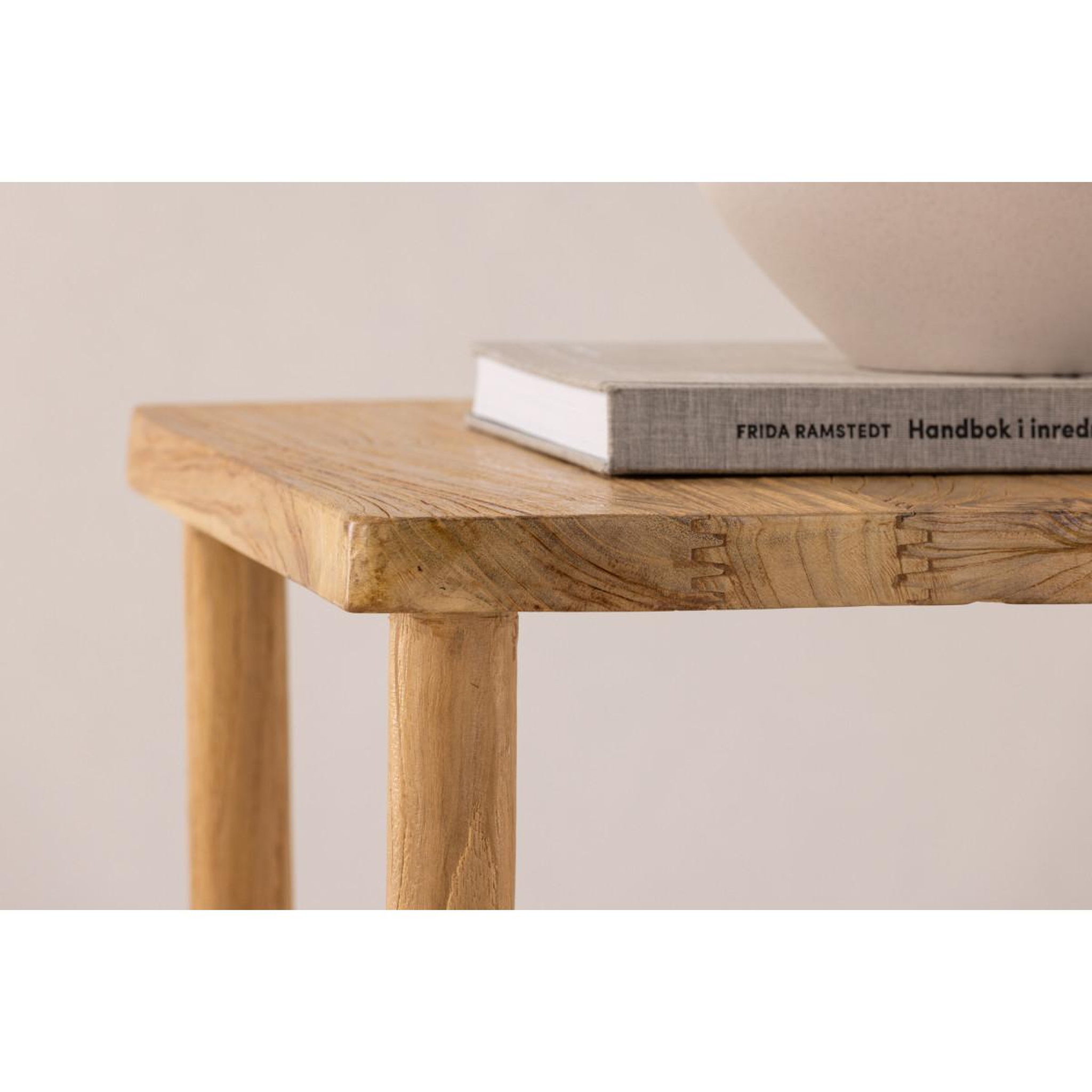 Voir la diapositive 6 : Paris Prix Tabouret en teck  noster  46cm naturel