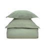Voir la diapositive 2 : Sensei Maison Parure housse de couette avec 2 taies 50x70 cm en coton STUDIO
