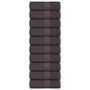 Voir la diapositive 1 : VIDAXL Serviettes d invité 10pcs anthracite 30x50cm 360g m² 100% coton