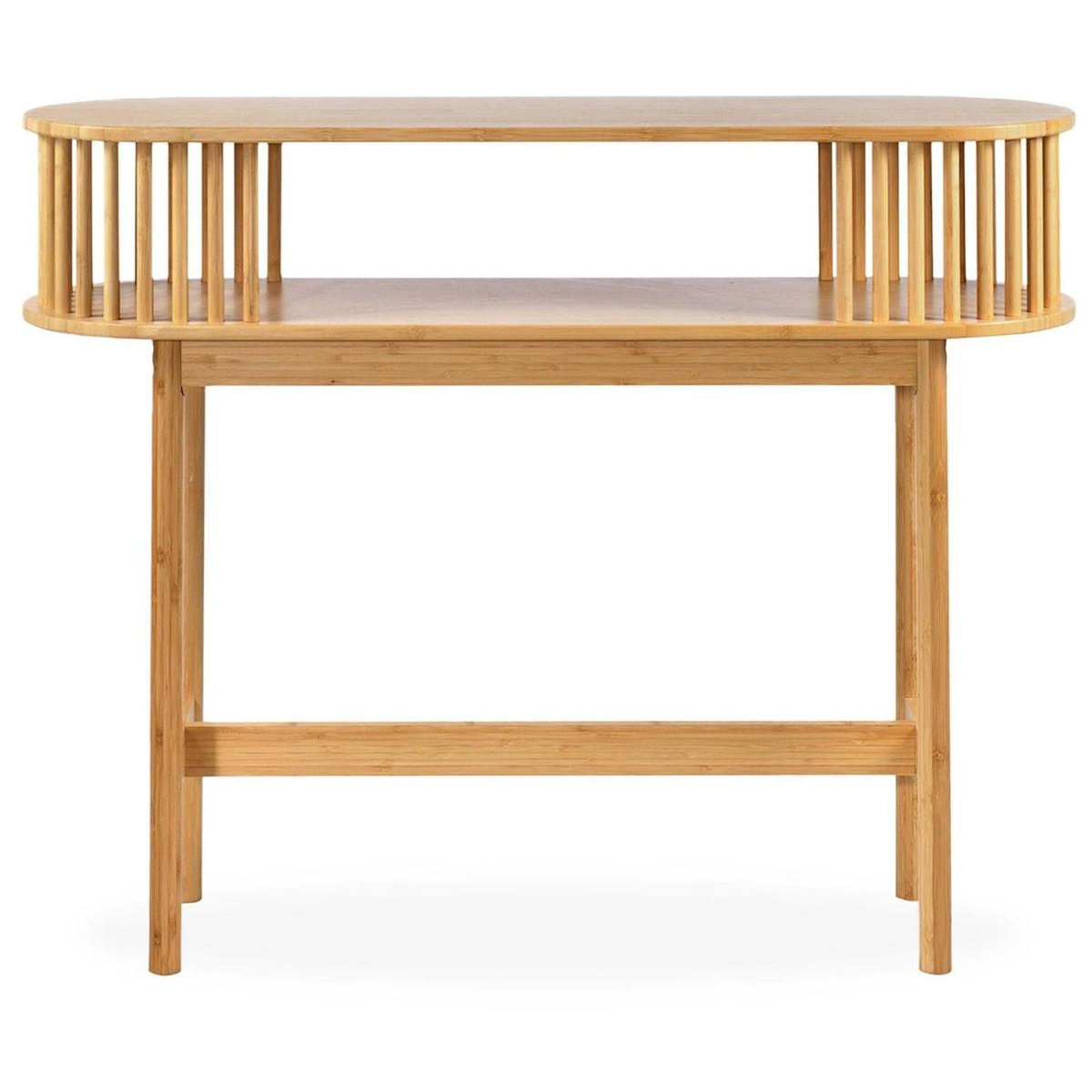 Paris Prix Console Design en Bambou  Giovanni  100cm Naturel