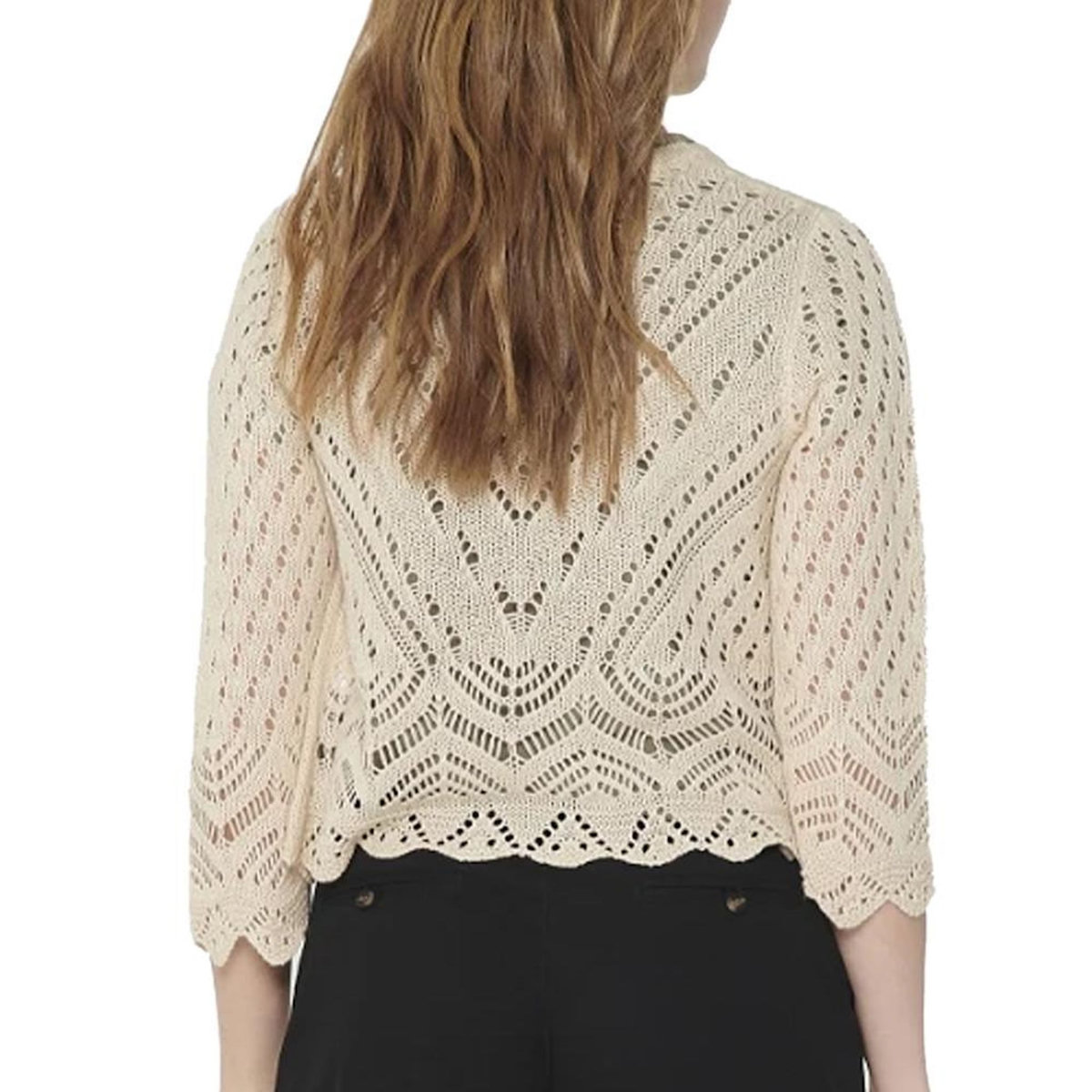 JACQUELINE DE YONG Cardigan  FemmeJDY Sun 3/4 Cropped