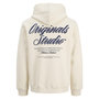 Voir la diapositive 2 : Jack & Jones Sweat à Capuche Beige Homme Jack & Jones Typo