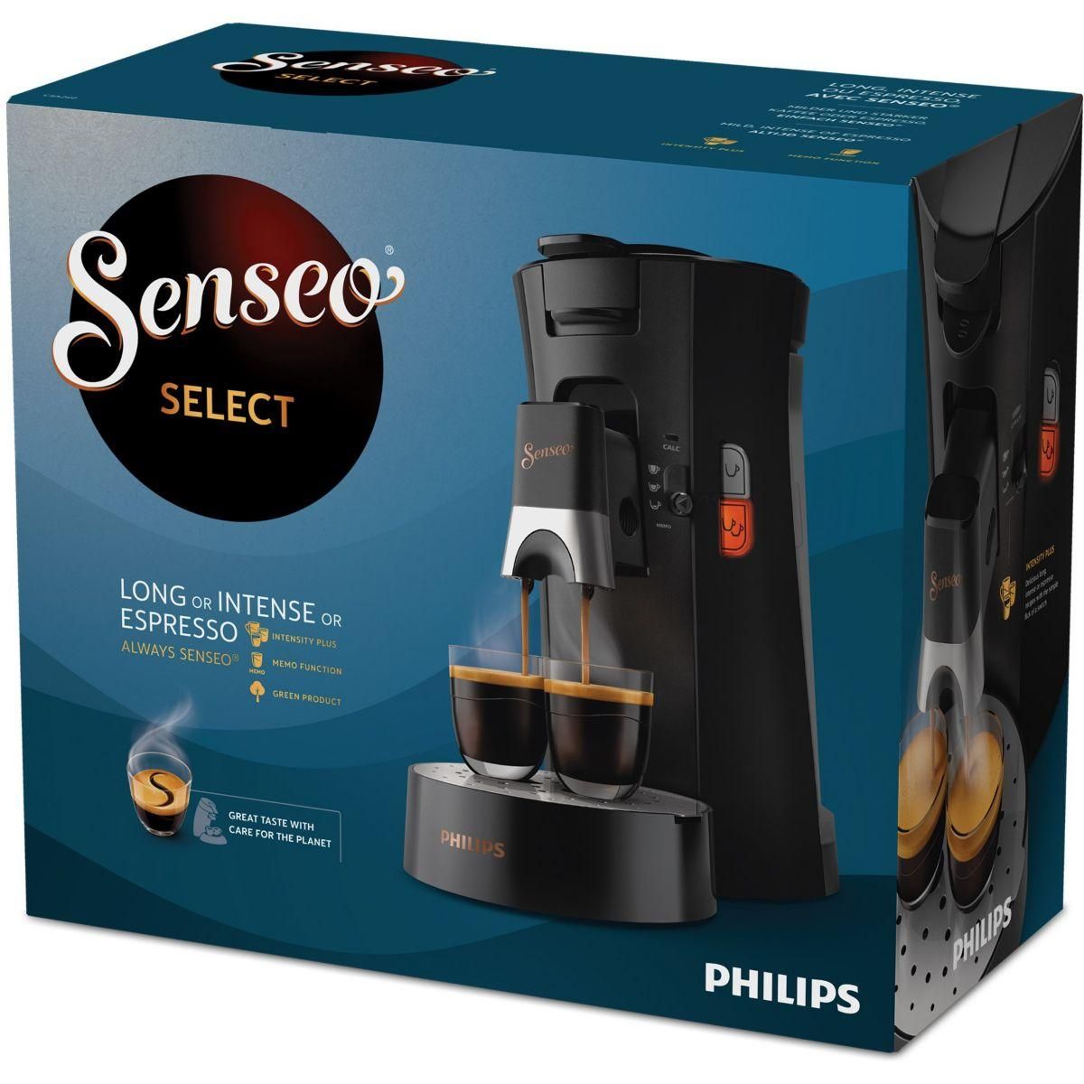 Philips Senseo Senseo Select CSA240/61 noir carbone