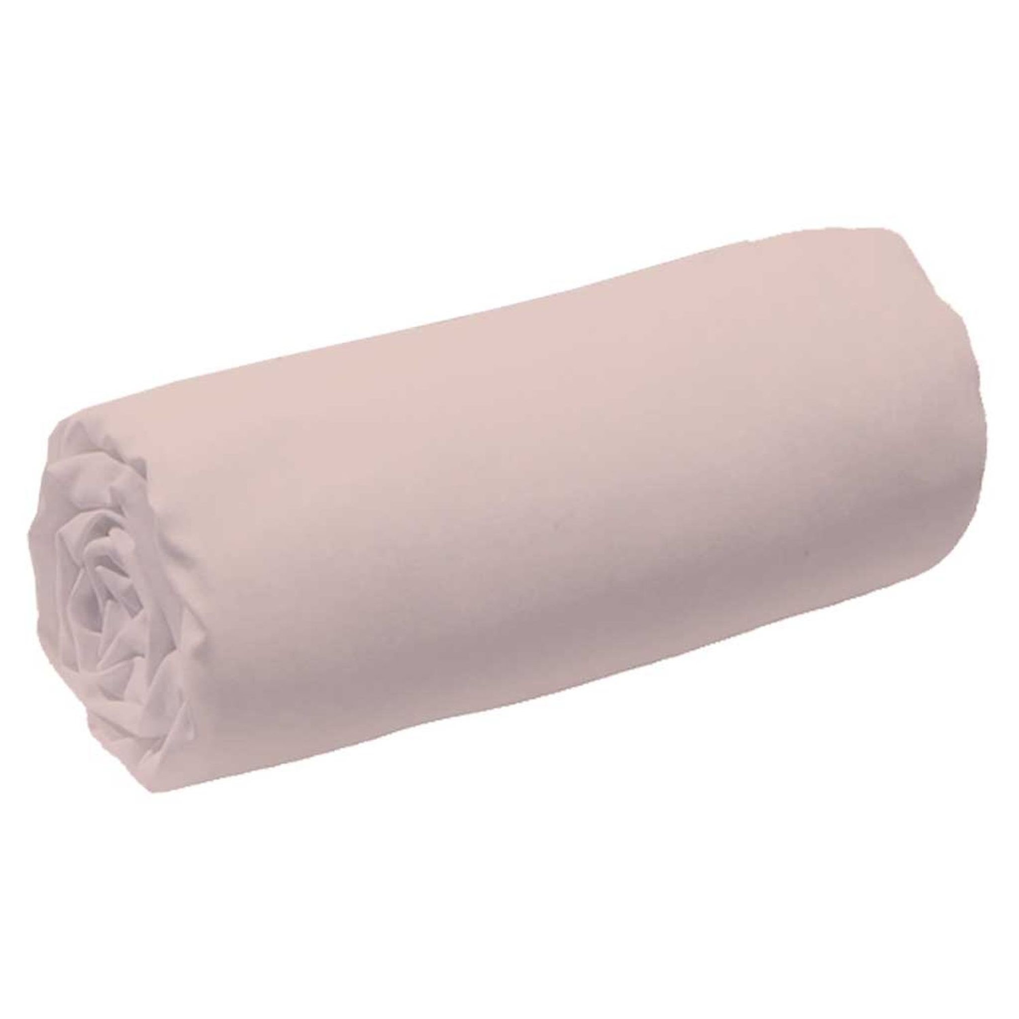 Voir la diapositive 1 : Drap housse uni en coton 65 fils 