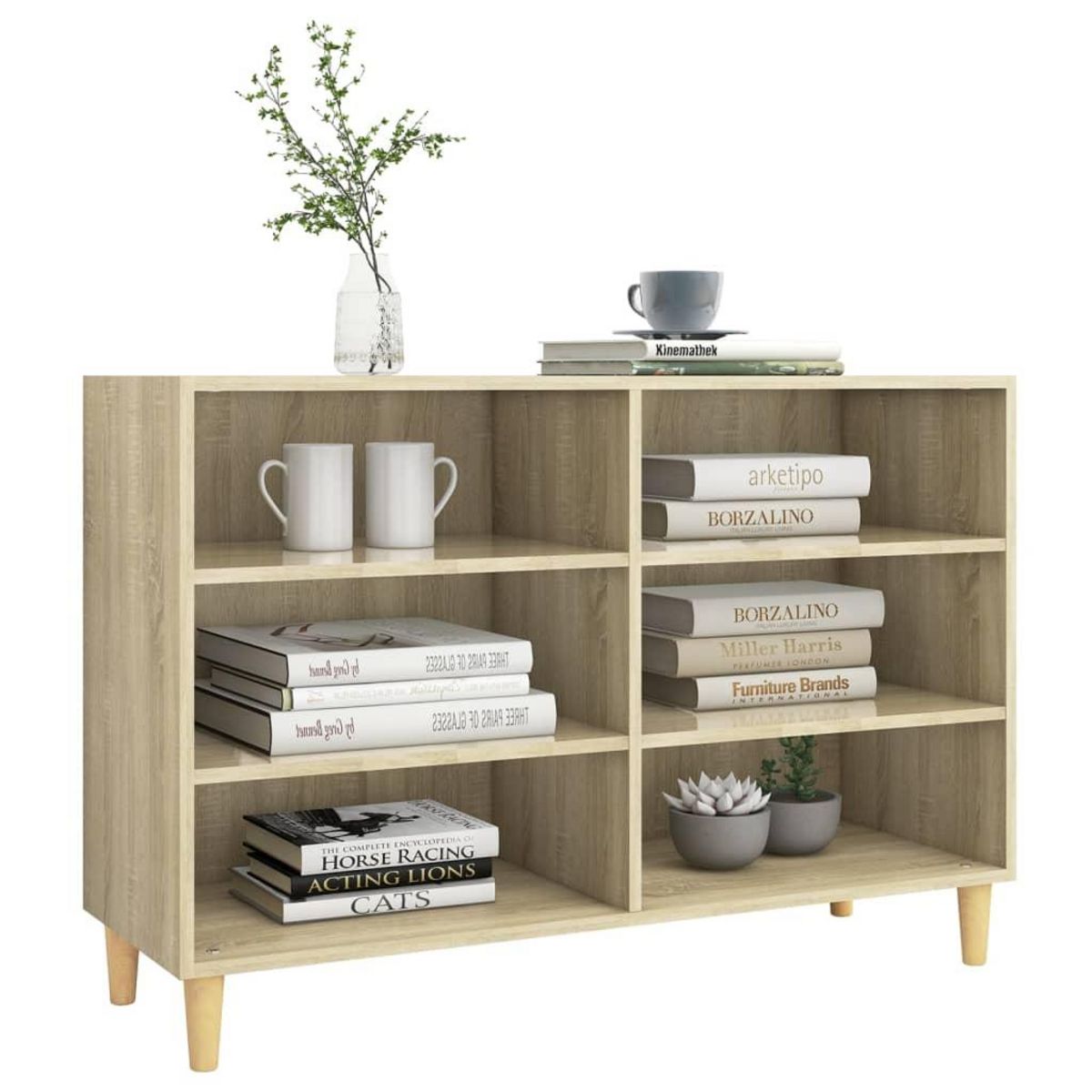 VIDAXL Buffet chene sonoma 103,5x35x70 cm bois d'ingenierie