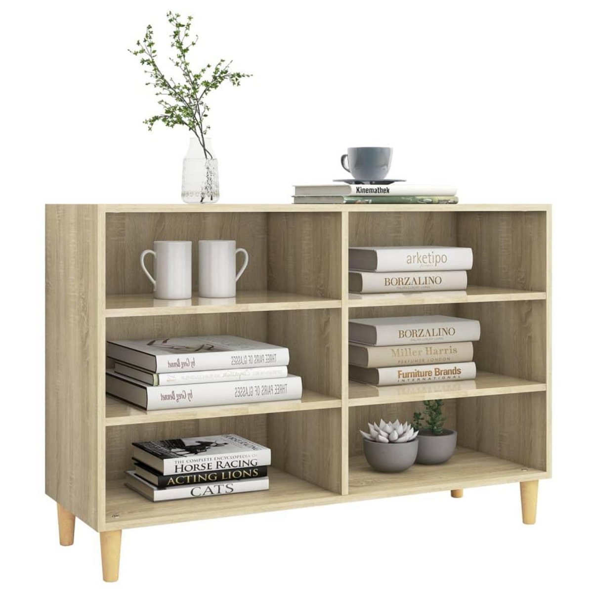 VIDAXL Buffet chene sonoma 103,5x35x70 cm bois d'ingenierie