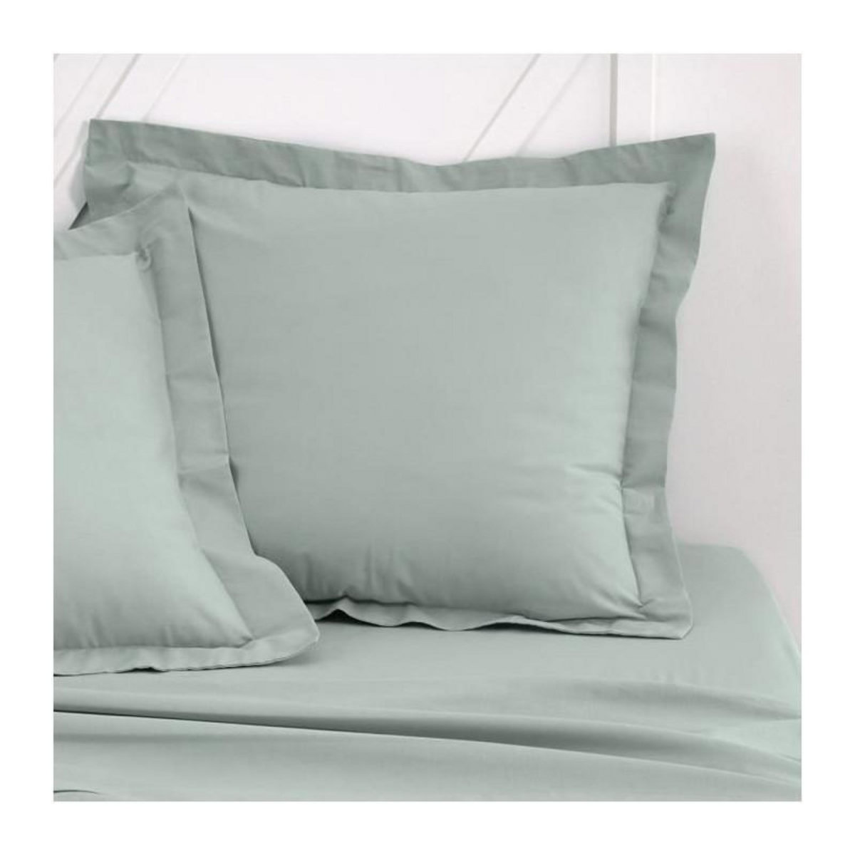 Today Taie d'oreiller TODAY Essential - 63 x 63+5 cm - 100% Coton uni - Celadon