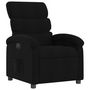 Voir la diapositive 4 : VIDAXL Fauteuil inclinable electrique Noir Tissu