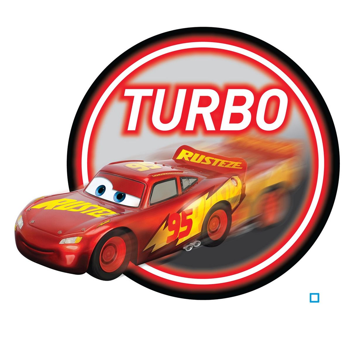 MAJORETTE Voiture Radiocommandée 1/24 - Flash Mc Queen Cars 3