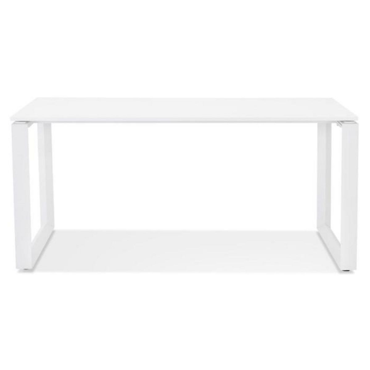 Paris Prix Bureau Design  Abigano  160cm Blanc