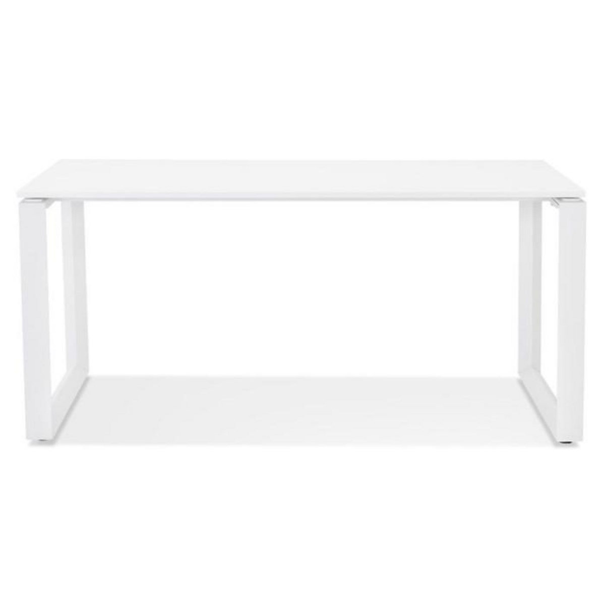 Paris Prix Bureau Design  Abigano  160cm Blanc