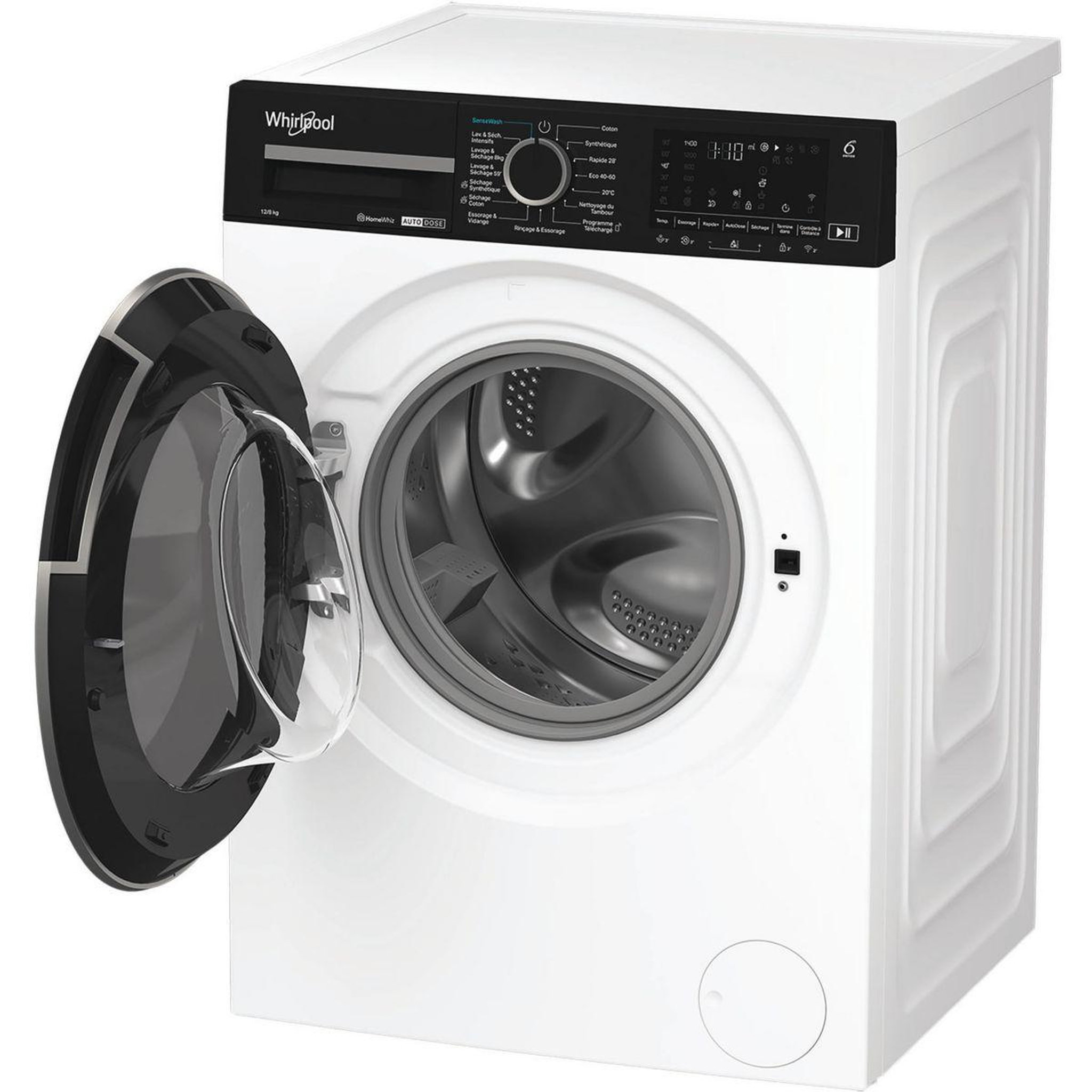 Voir la diapositive 4 : Whirlpool Lave linge séchant hublot wpd2836wadsfr