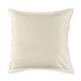 Voir la diapositive 1 : FUTURE HOME Taie d'oreiller en coton 57 fils unie