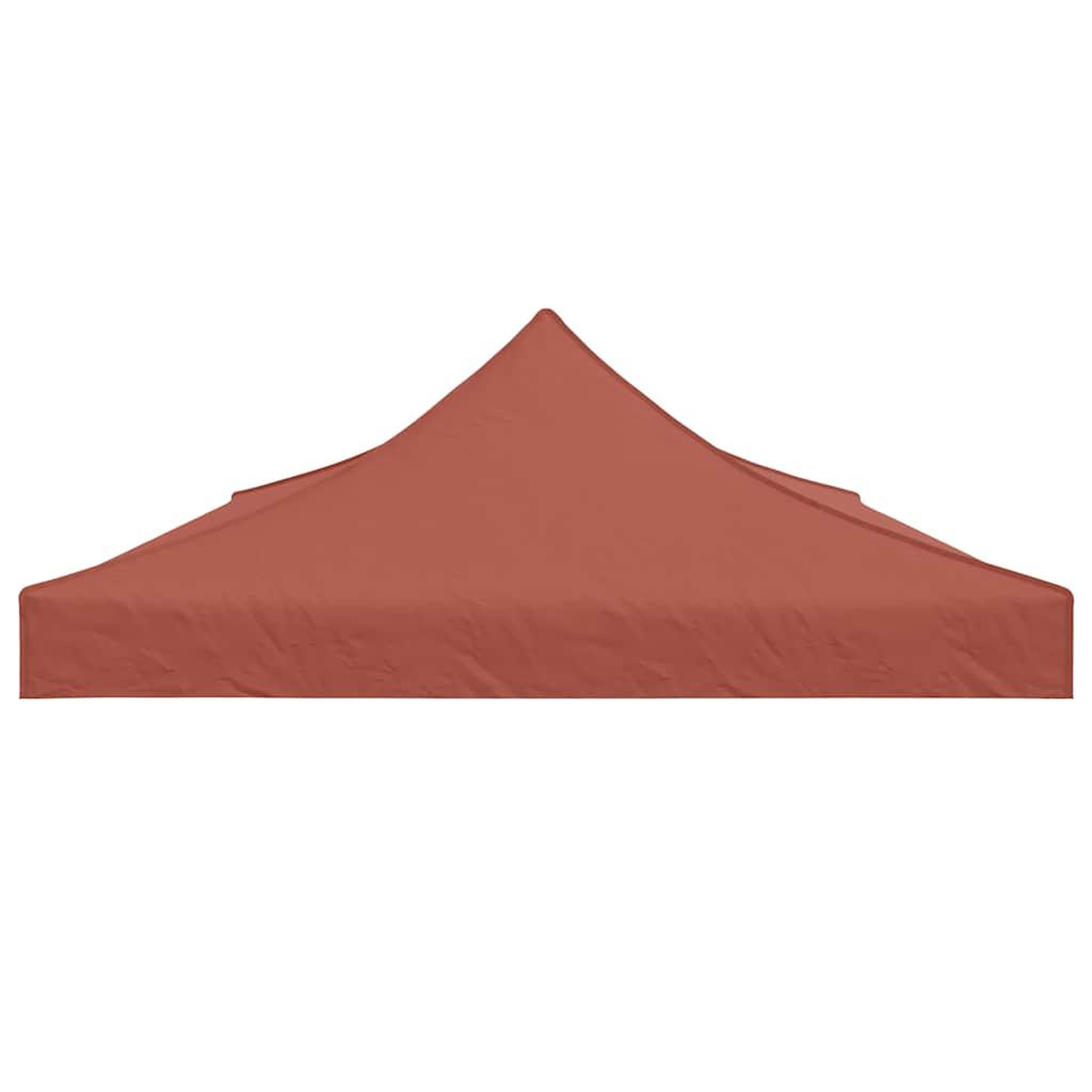 Voir la diapositive 4 : VIDAXL Toit de tente de reception 6x3 m Terre cuite 270 g/m^2