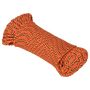 Voir la diapositive 2 : VIDAXL Corde de bateau Orange 3 mm 250 m Polypropylene