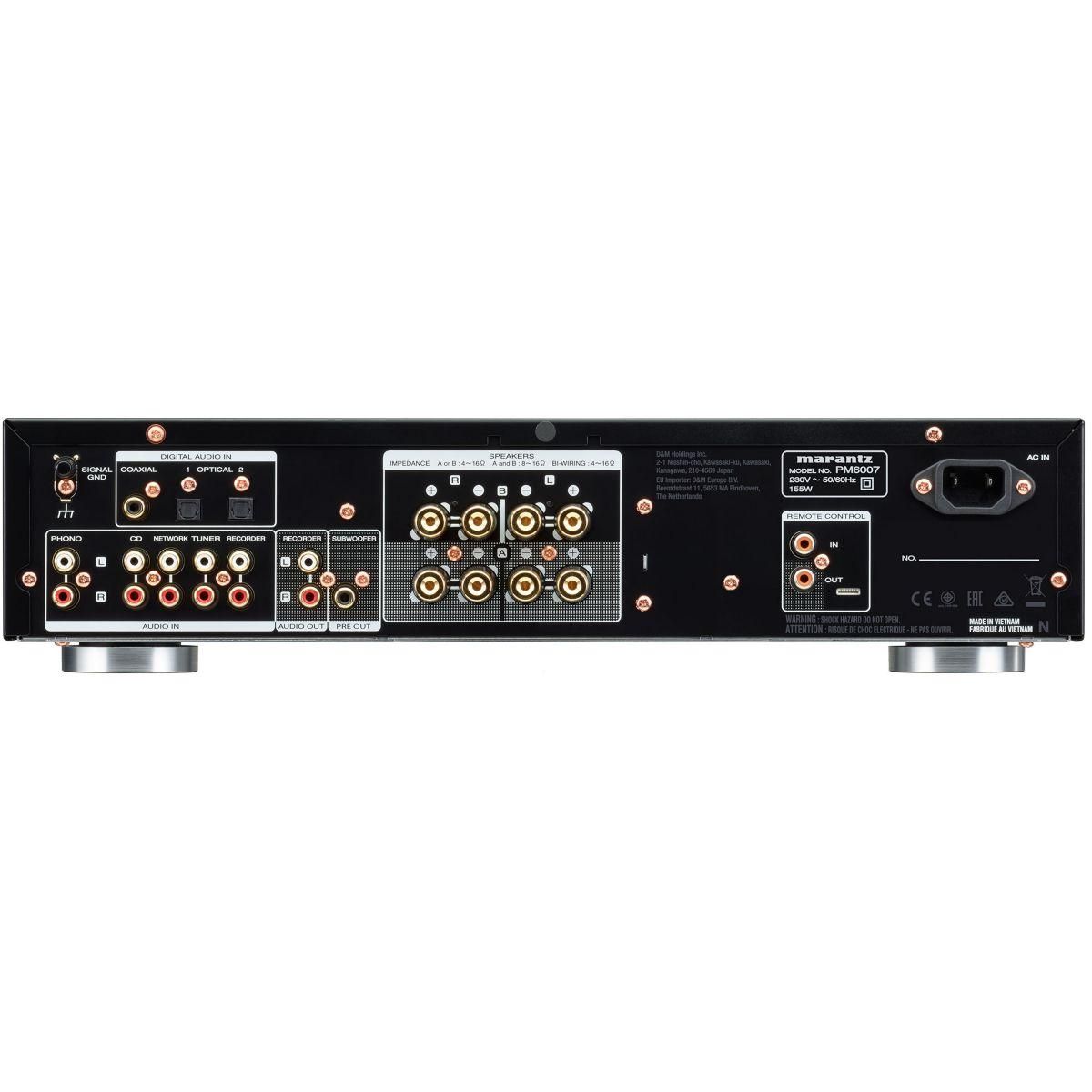 Marantz Amplificateur HiFi PM6007 Noir