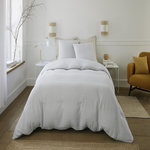 BATON ROUGE Parure housse de couette 100% gaze de coton imprimé laya. Coloris disponibles : Multicolore