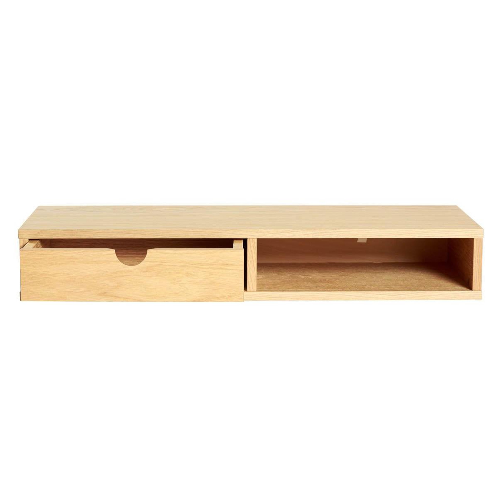 Voir la diapositive 2 : Paris Prix Table d'appoint murale  farsta  78cm naturel