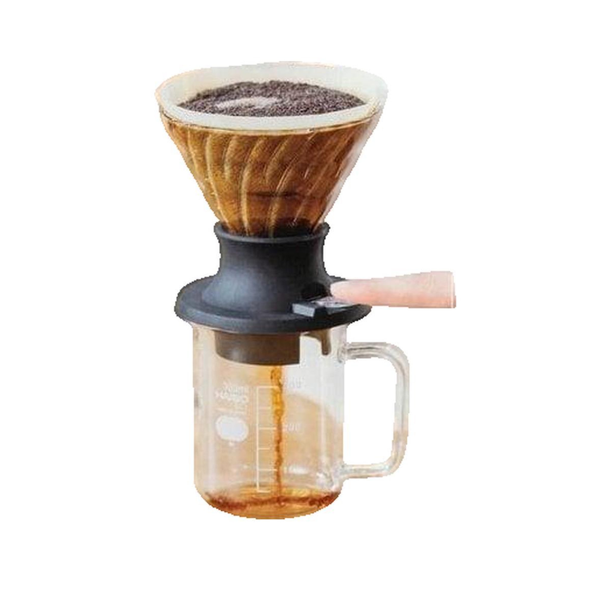 Voir la diapositive 2 : HARIO Cafetière Hario Immersion Switch Set Transparent