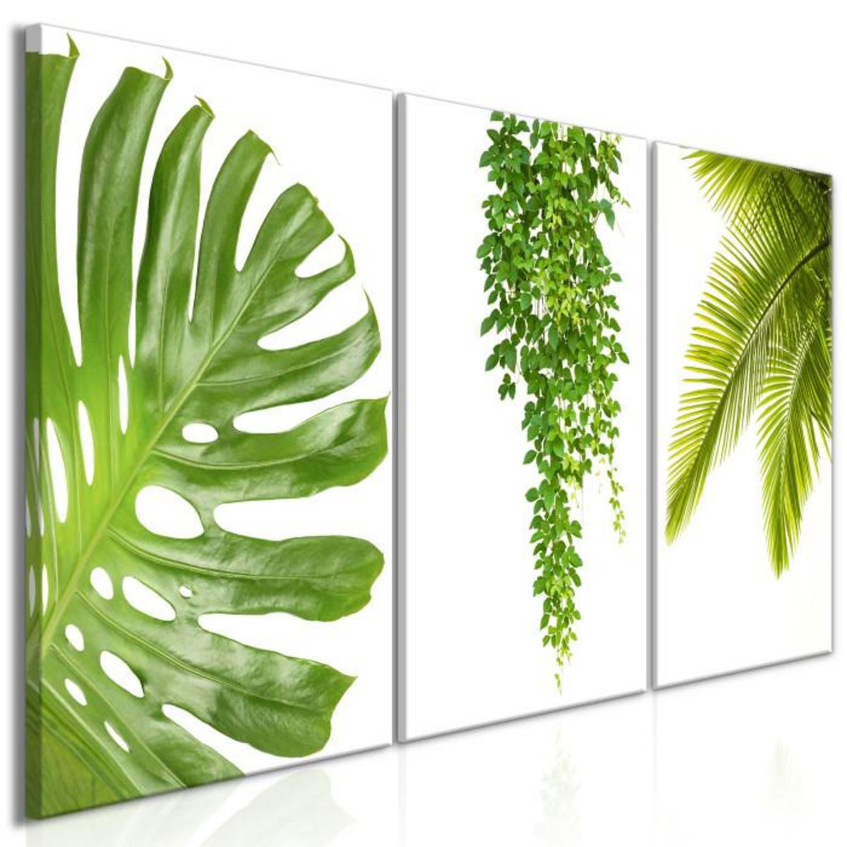 Paris Prix Tableau Imprimé  Beautiful Palm Trees 3 Panneaux  60x120cm