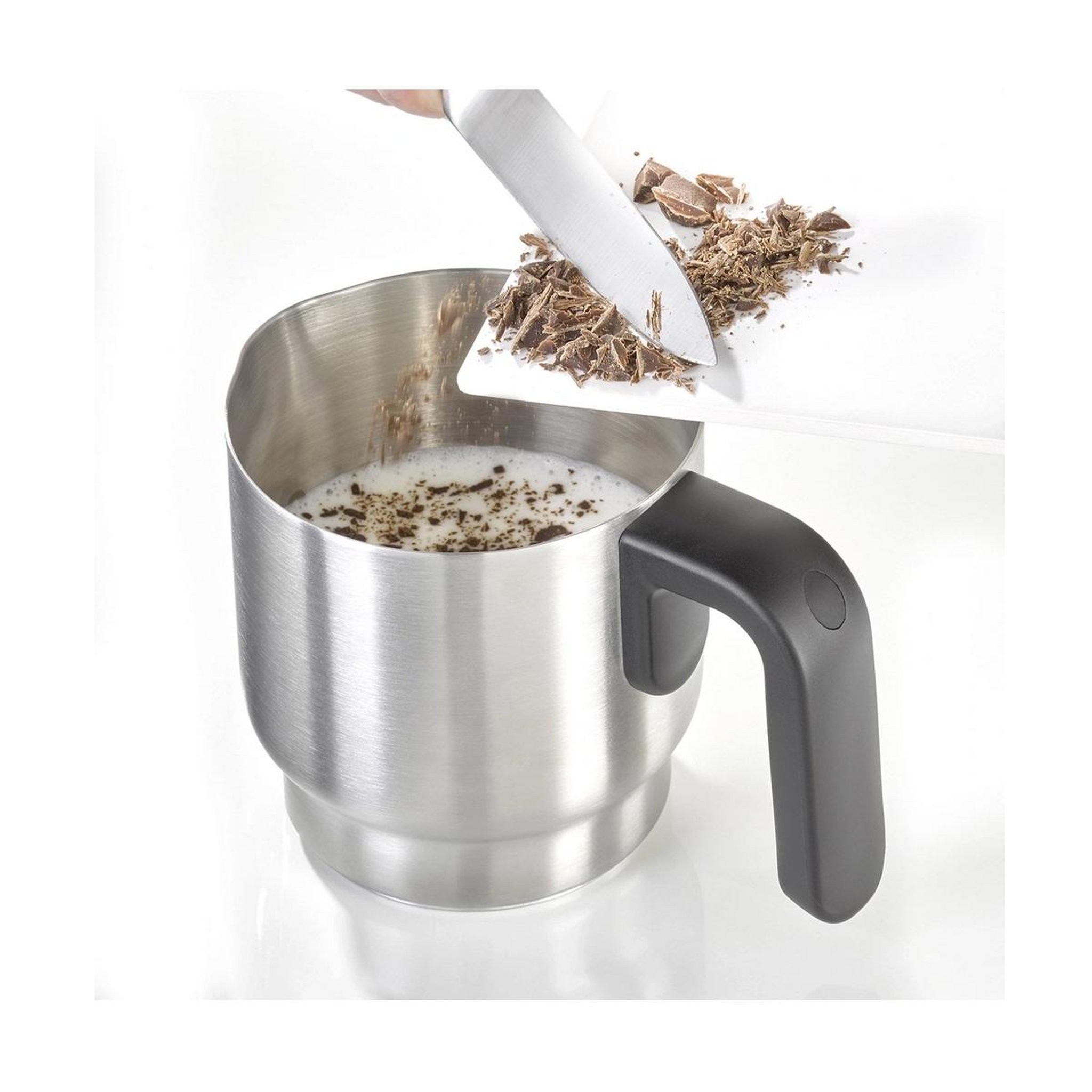 Voir la diapositive 3 : caso Emulsionneur de lait 500w 350ml noir - 1665