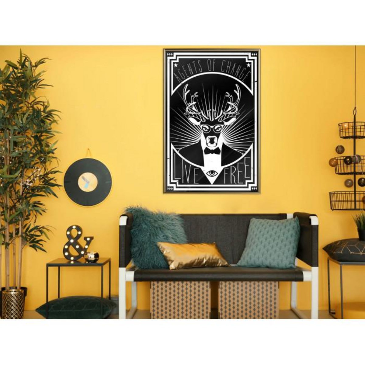 Paris Prix Affiche Murale Encadrée  Secret Agent