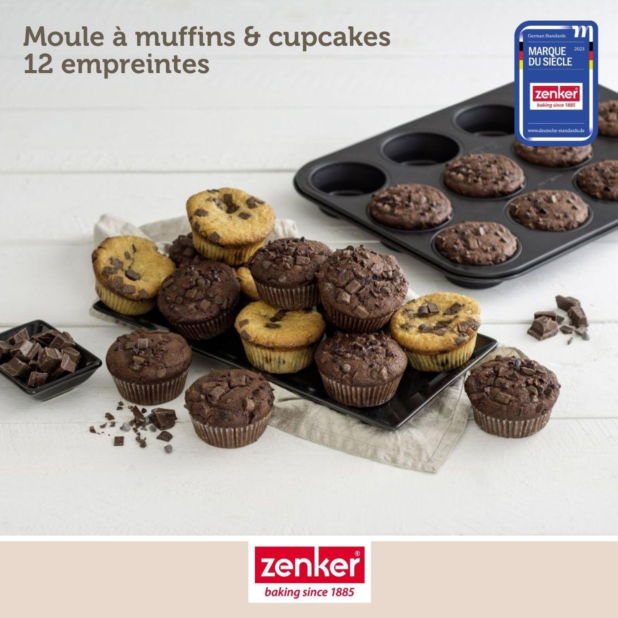 Voir la diapositive 2 : ZENKER Set de 5 ustensiles de pâtisserie moule à gâteaux bol spatule et verre doseur black metallic black mettallic zenker  black mettallic
