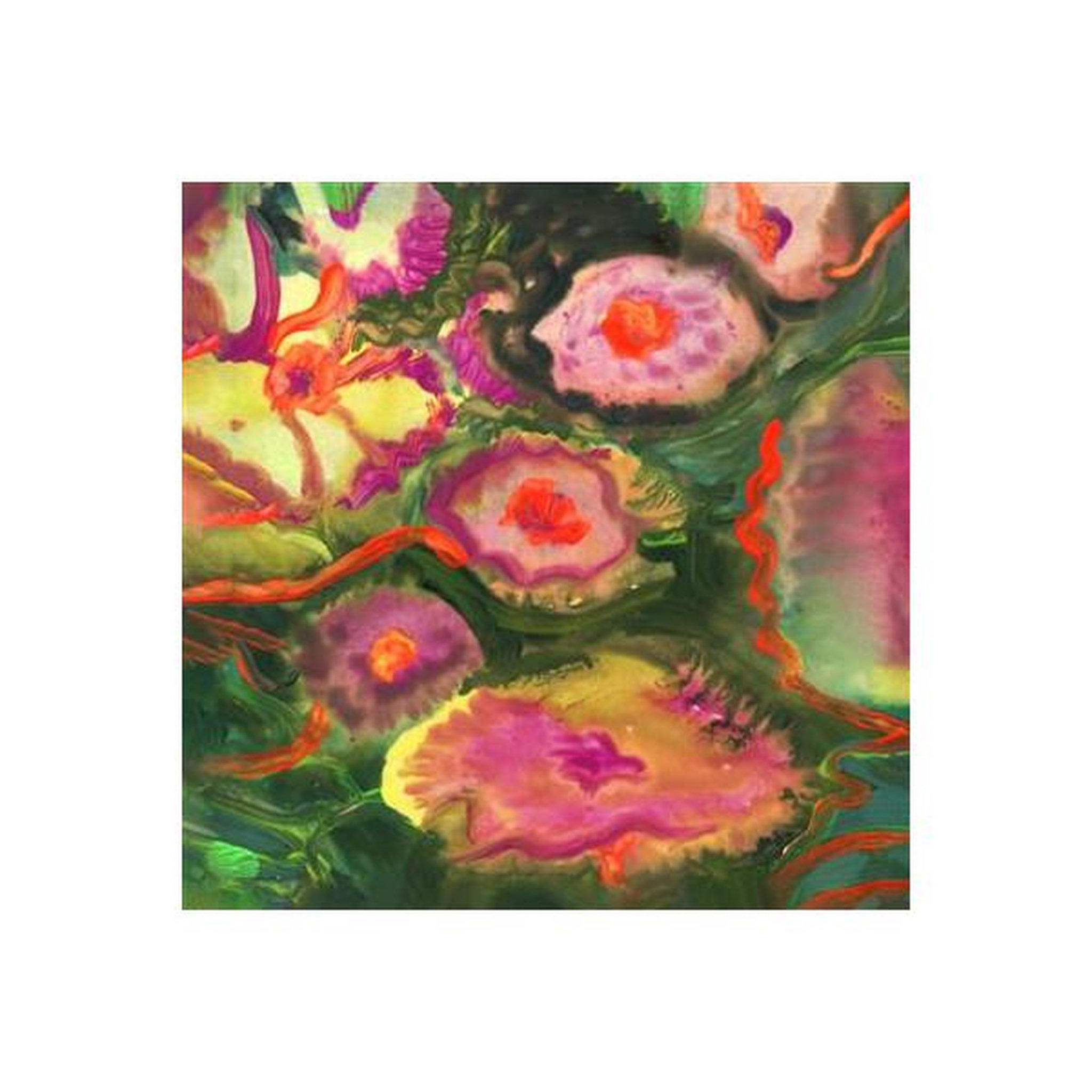 N/A Cd brama – brama 33t, rock expérimental, 1 disque, visuel abstrait multicolore