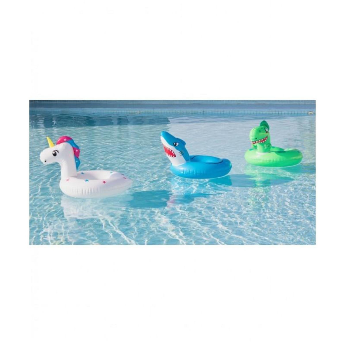 AIRMYFUN Bouée Gonflable Enfant dès 3ans et + pour Piscine & Plage, Flotteur ø49cm - Licorne Magique ø49 Cm