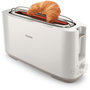 Voir la diapositive 3 : Philips Grille-pain HD2590/00 Toaster blanc Daily, 1 fente longue, 830W