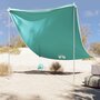 Voir la diapositive 1 : VIDAXL Auvent de plage avec ancres de sable vert 214x236 cm