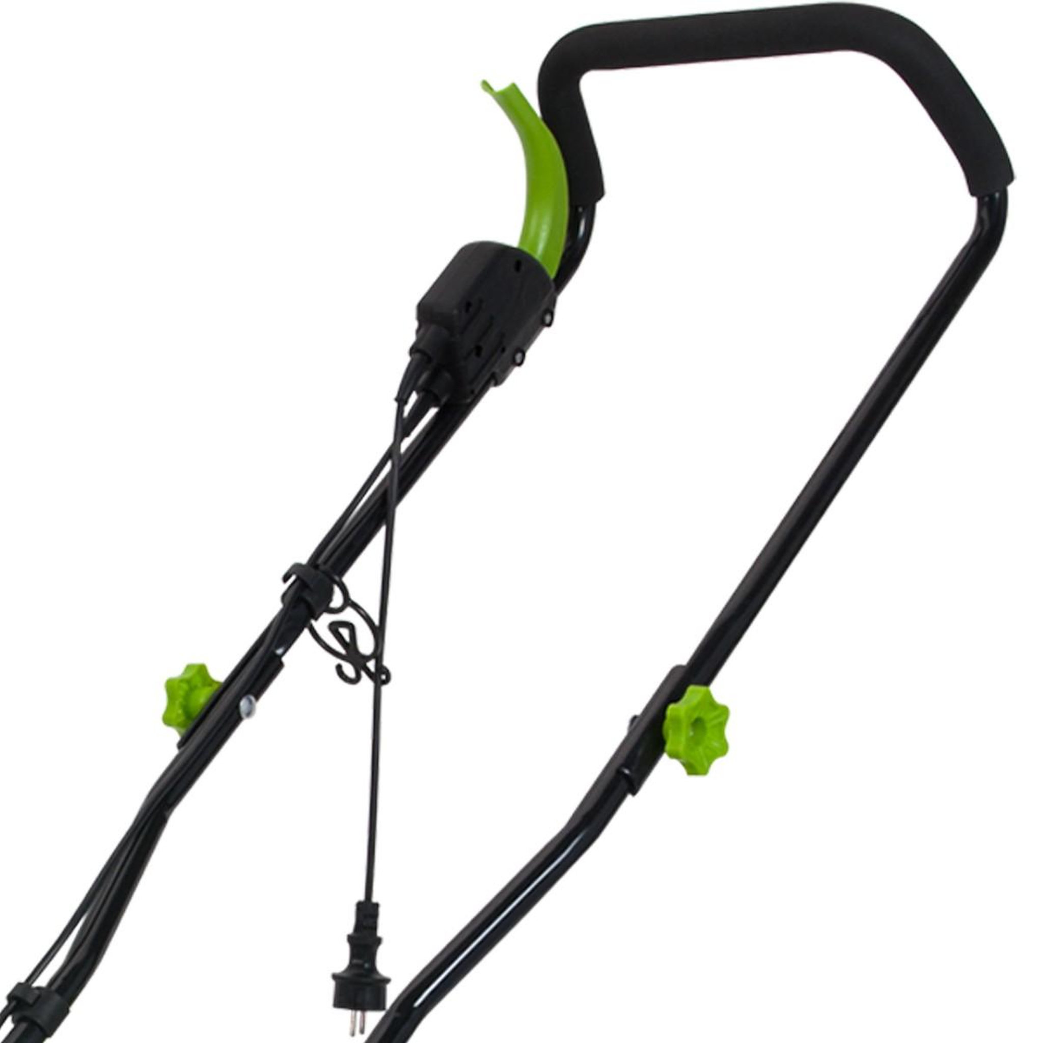 Voir la diapositive 3 : VITO Tondeuse électrique 1400w moteur induction coupe 34 cm - hauteur de coupe 25-60 mm - bac 35l vito