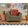 Voir la diapositive 2 : LISA DESIGN Rune - fauteuil - en velours côtelé