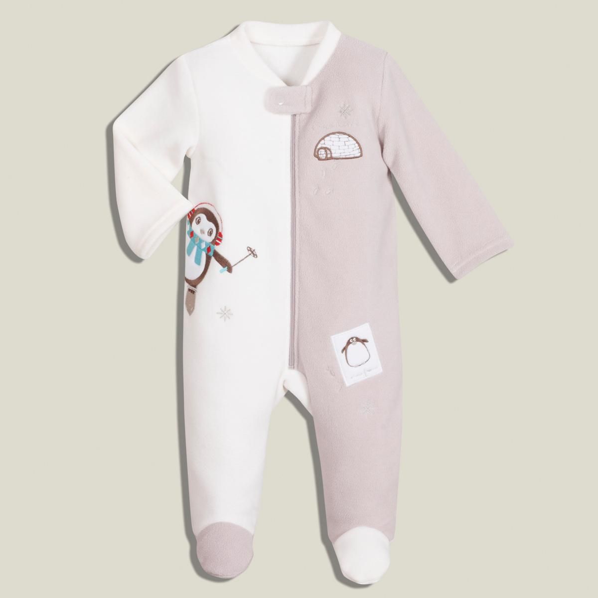 IN EXTENSO Surpyjama polaire bébé