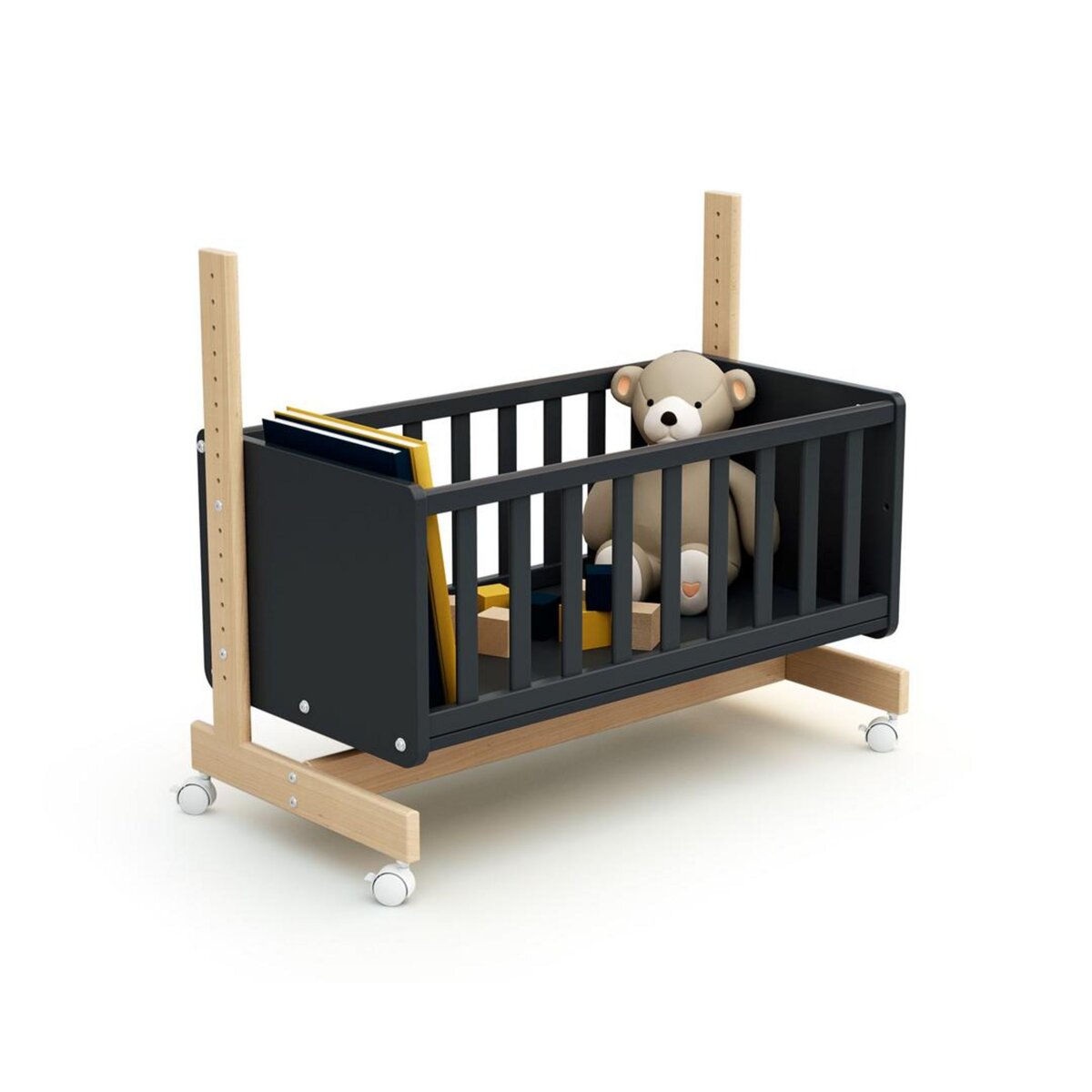 AT4 Berceau cododo évolutif CONFORT en bois
