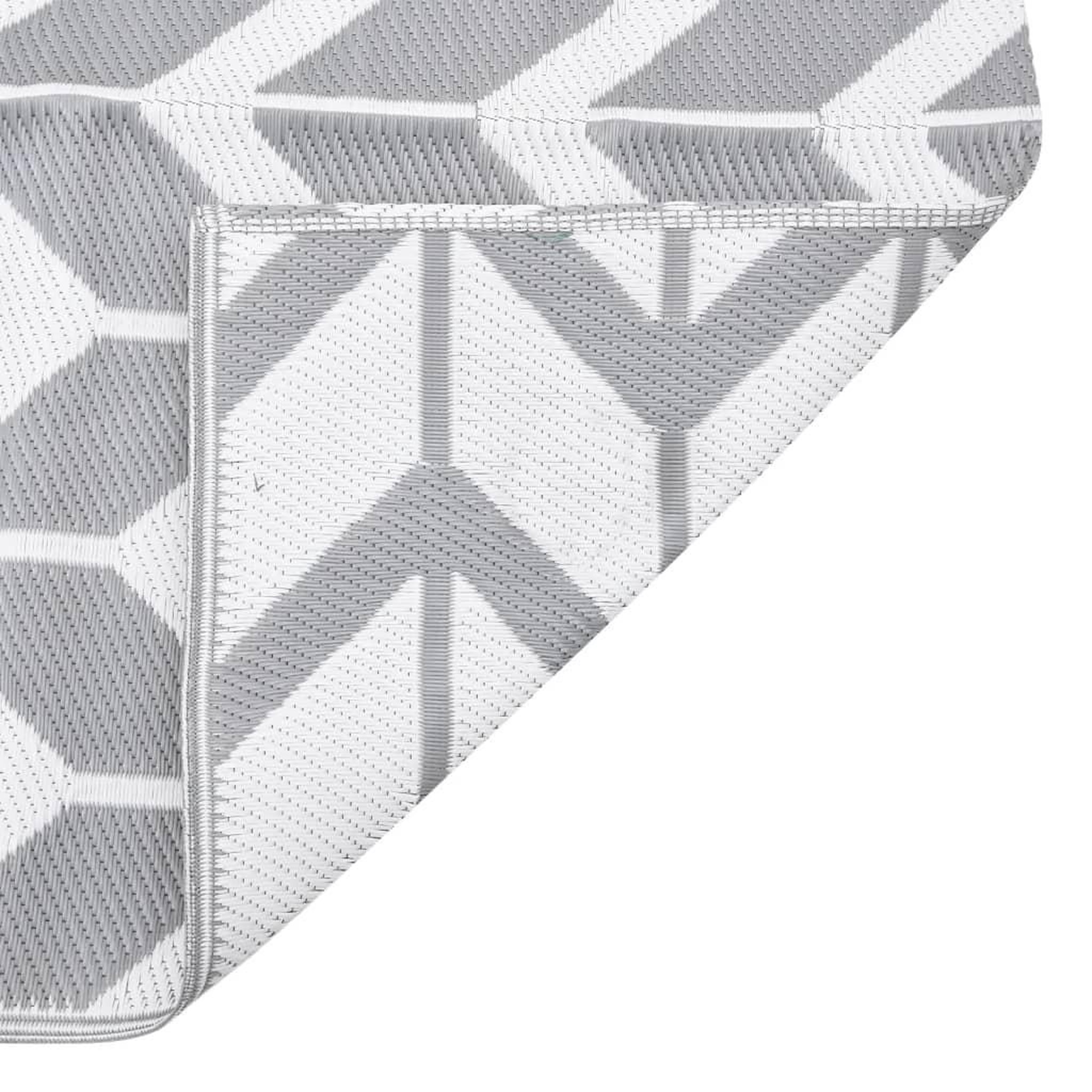 Voir la diapositive 4 : VIDAXL Tapis d'exterieur ARAKIL Gris 120x180 cm PP