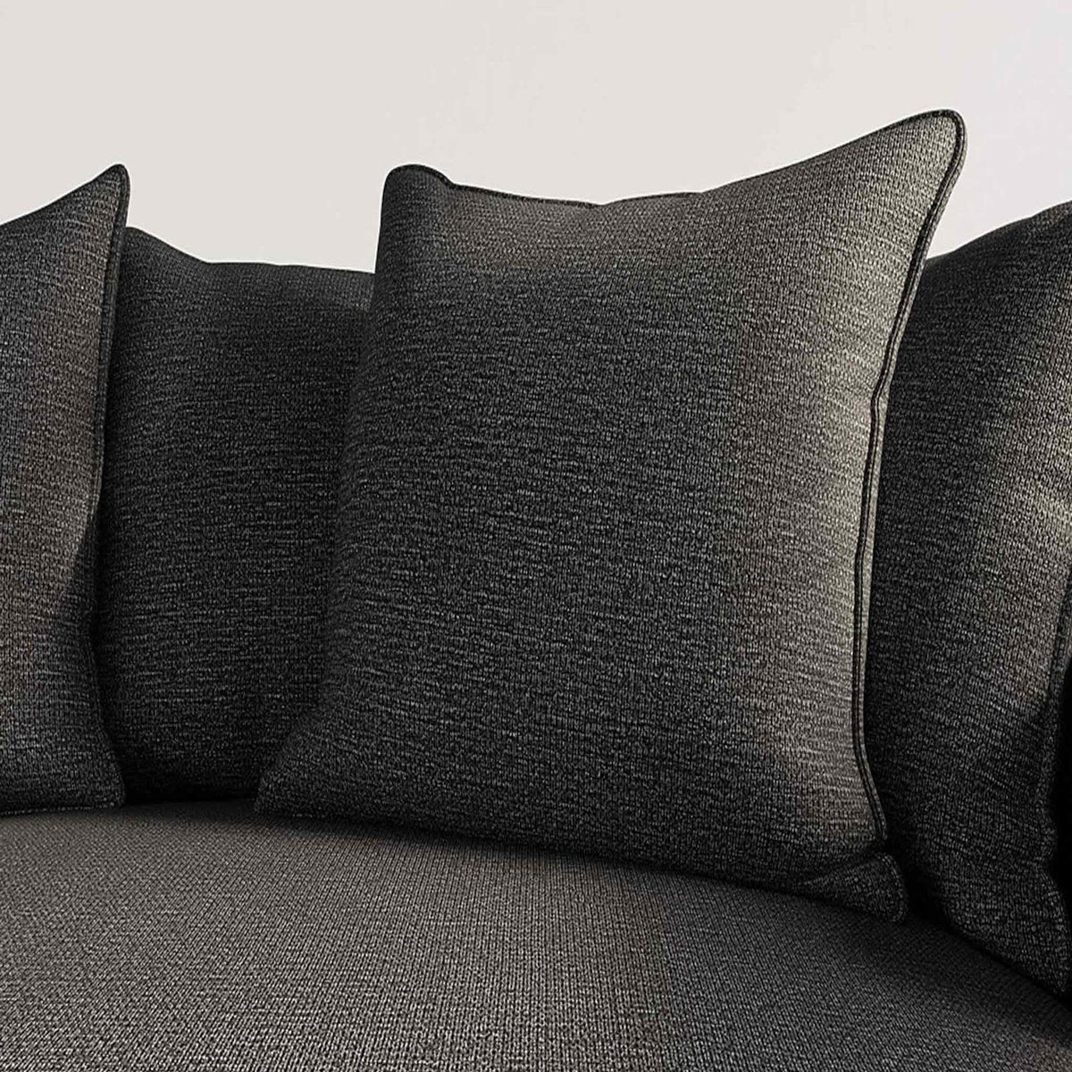LISA DESIGN Madison - canapé d'angle réversible 4 places en tissu texturé